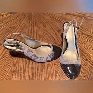 Coach Brown Heels